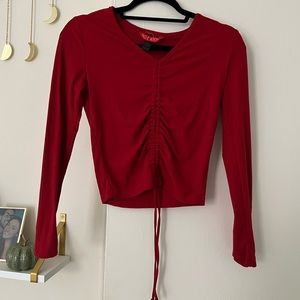 Red cop long sleeve never worn